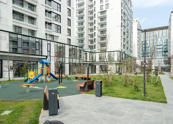 Apartment White Face One Cotroceni Entire With Parking, Fast Wifi, Balcony And Self Checkin Bukarest
